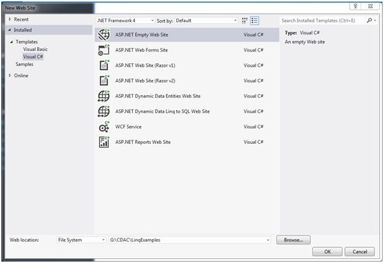 ASP.NET website project